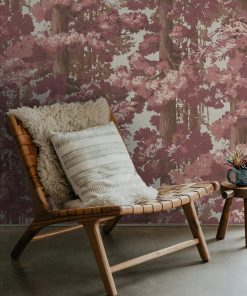 Sequoia Mural - Bark Rose